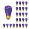 Bulbrite 11-Watt S14 Transparent Purple Dimmable Incandescent Light Bulb, 25PK 861310 - alternate 1